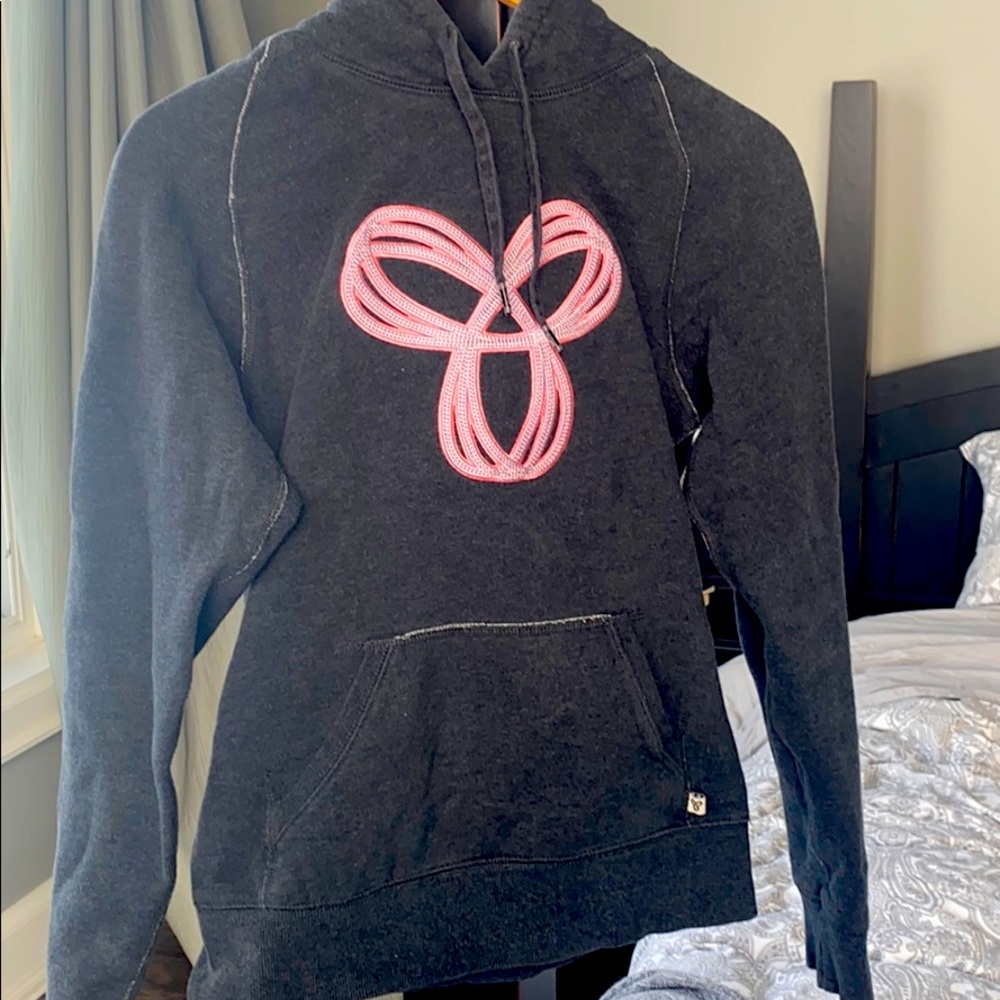TNA logo hoodie sz small